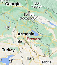 Erevan, where is located