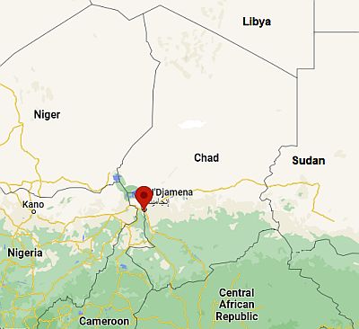 Ndjamena, where it is located