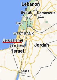 Jerusalem, where is located