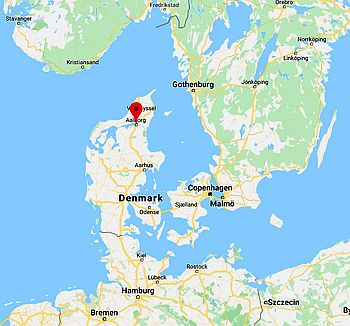 Aalborg, where it's located