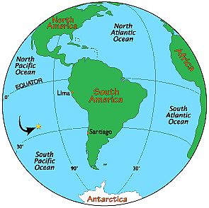 Map - Easter Island