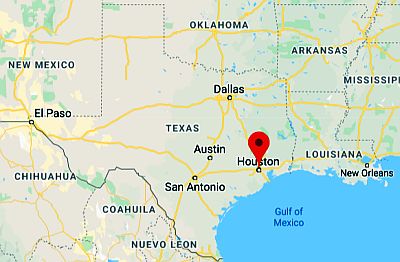 Houston, where it's located