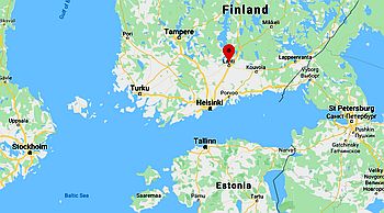 Lahti, where it's located