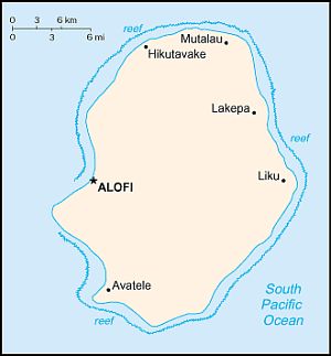 Map - Niue