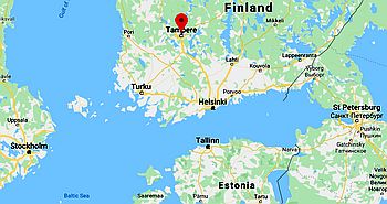 Tampere, where it's located