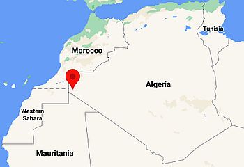 Tindouf, where it's located