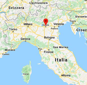 Verona, where it's located