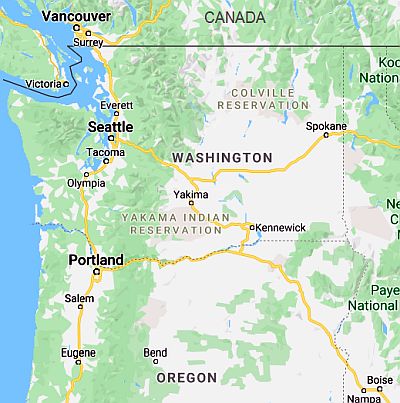 Washington State, where it's located