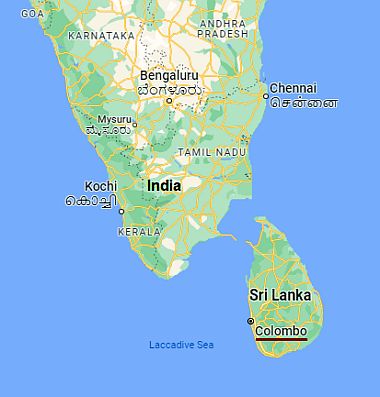 Colombo, where it is located